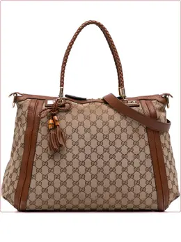 Gucci Pre-Owned: Коричневая сумка 