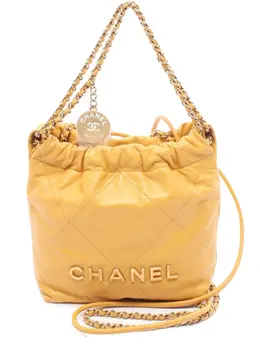 CHANEL Pre-Owned: Блестящая сумка 