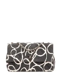 CHANEL Pre-Owned: Серебристая сумка 