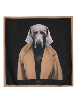 Max Mara: Шарф с принтом 