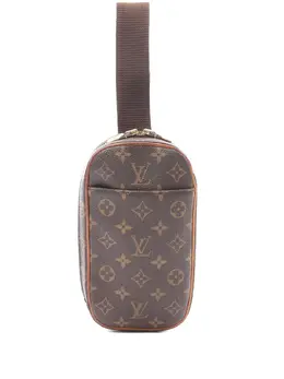 Louis Vuitton Pre-Owned: Коричневая сумка через плечо 