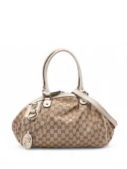 Gucci Pre-Owned: Коричневая сумка 