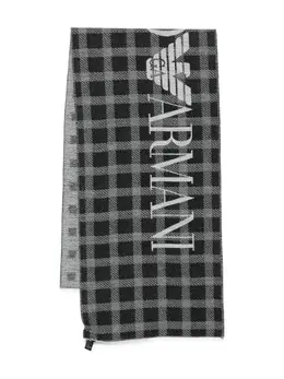 Emporio Armani: Чёрный шарф 