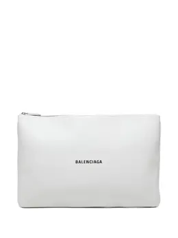 Balenciaga Pre-Owned: Белый клатч 