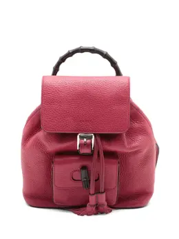 Gucci Pre-Owned: Розовый рюкзак 
