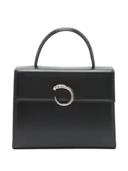 Cartier: Чёрная сумка-шоппер  Panthère