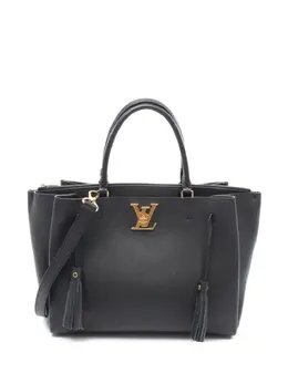 Louis Vuitton Pre-Owned: Чёрная сумка 