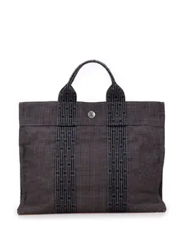 Hermès Pre-Owned: Серая сумка-шоппер 