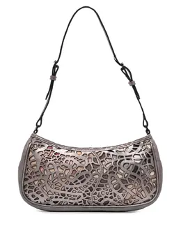 Burberry Pre-Owned: Серебристая сумка 