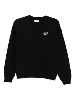 Maison Kitsuné: Чёрный свитшот 