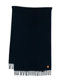Maison Kitsuné: Синий шарф 