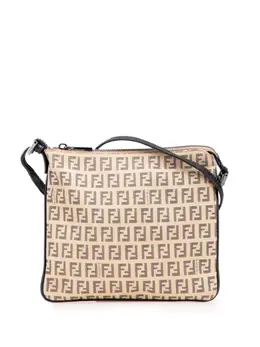 Fendi Pre-Owned: Коричневая сумка через плечо 