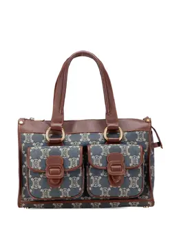Celine Pre-Owned: Голубая сумка-шоппер 