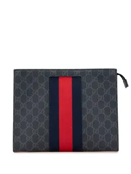 Gucci Pre-Owned: Чёрный клатч 