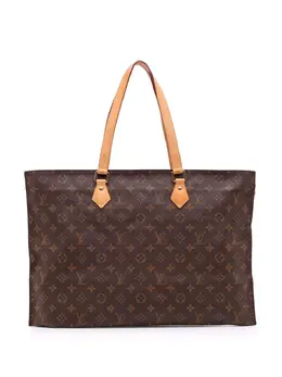 Louis Vuitton Pre-Owned: Коричневая сумка-шоппер 