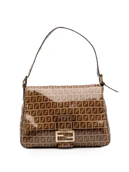 Fendi Pre-Owned: Коричневая сумка 