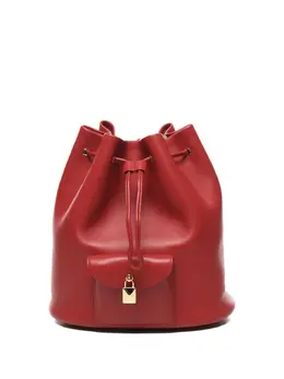 Loro Piana: Красный рюкзак 