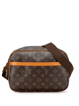 Louis Vuitton Pre-Owned: Коричневая сумка через плечо 