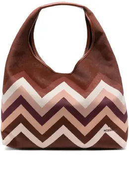 Missoni: Коричневая сумка 