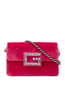 Gucci Pre-Owned: Розовая сумка через плечо 