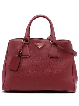 Prada Pre-Owned: Красная сумка-шоппер 