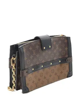 Louis Vuitton Pre-Owned: Коричневый клатч 