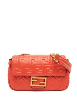 Fendi Pre-Owned: Оранжевая сумка 