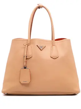 Prada Pre-Owned: Оранжевая сумка 