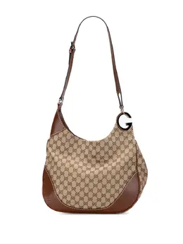 Gucci Pre-Owned: Коричневая сумка через плечо 