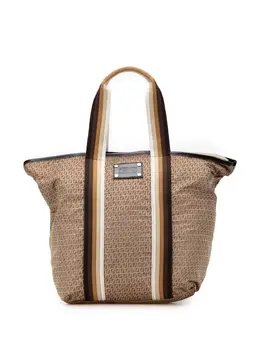 Fendi Pre-Owned: Коричневая сумка-шоппер 