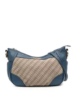 Burberry Pre-Owned: Коричневая сумка через плечо 