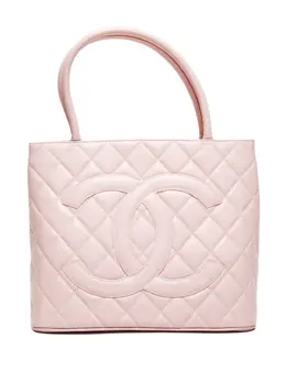 CHANEL Pre-Owned: Розовая сумка-шоппер 