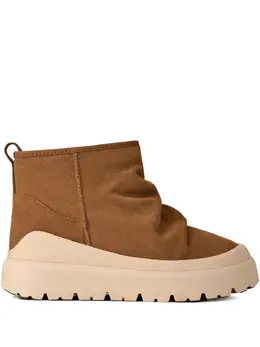 UGG: Коричневые ботинки 