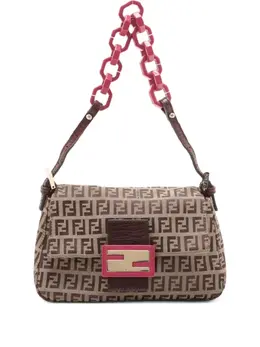 Fendi Pre-Owned: Бежевая сумка 