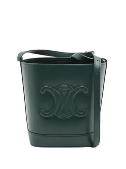 Celine Pre-Owned: Зелёная сумка 
