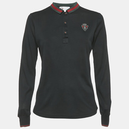 Gucci: Чёрное поло 