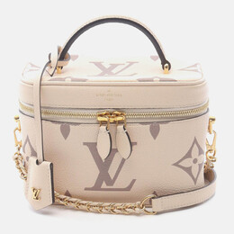 Louis Vuitton: Бежевая сумка 