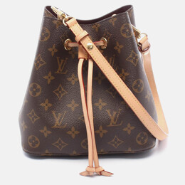 Louis Vuitton: Коричневая сумка 