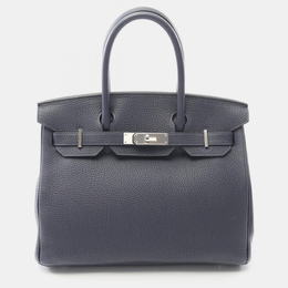 Hermes: Синяя сумка  Birkin 30