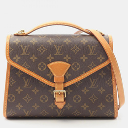 Louis Vuitton: Коричневая сумка 