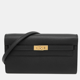 Hermes: Чёрный кошелёк  Kelly