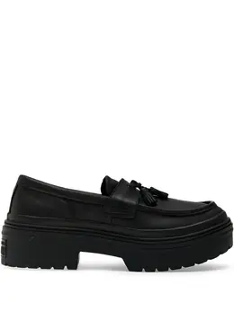 Converse: Чёрные лоферы  Chuck Taylor