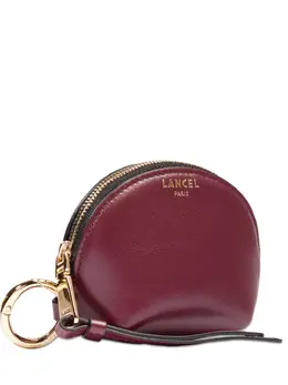 Lancel: Бордовый кошелёк 