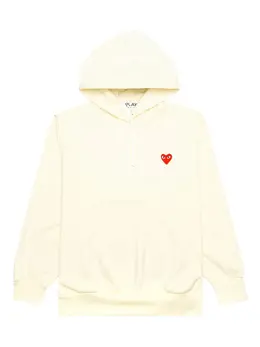 Comme Des Garçons Play: Белая толстовка  Heart
