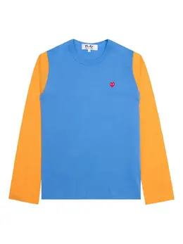 Comme Des Garçons Play: Футболка с длинным рукавом 