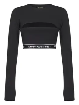 Off-White: Топ с длинным рукавом 
