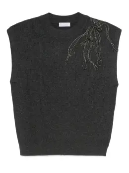Brunello Cucinelli: Трикотажный жилет 