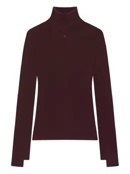 Courrèges: Свитер с длинным рукавом 