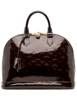 Louis Vuitton Pre-Owned: Фиолетовая сумка 