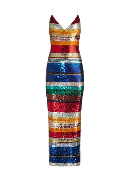 alice + olivia: Платье с блёстками 